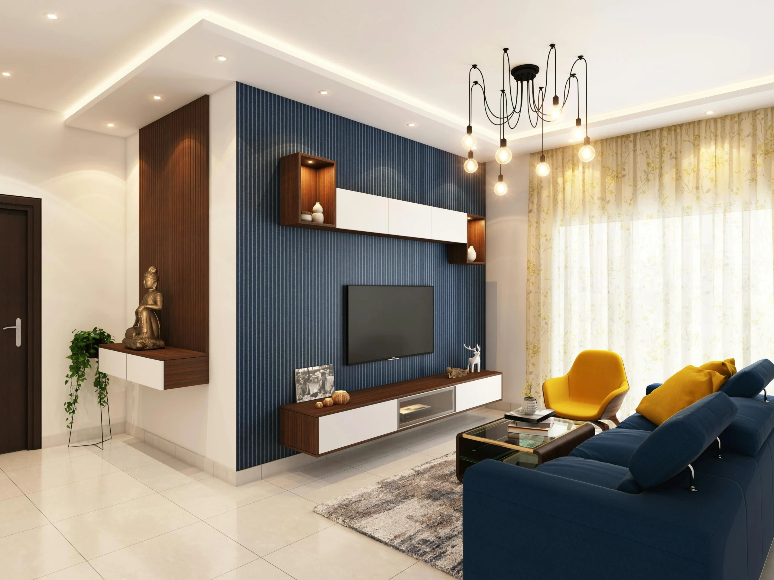Living Room TV Wall Ideas That Double as Decor